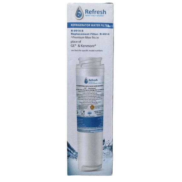 Refresh R-9914 Replacement Refrigerator Water Filter for GE GSWF SmartWater 238C - Picture 1 of 7